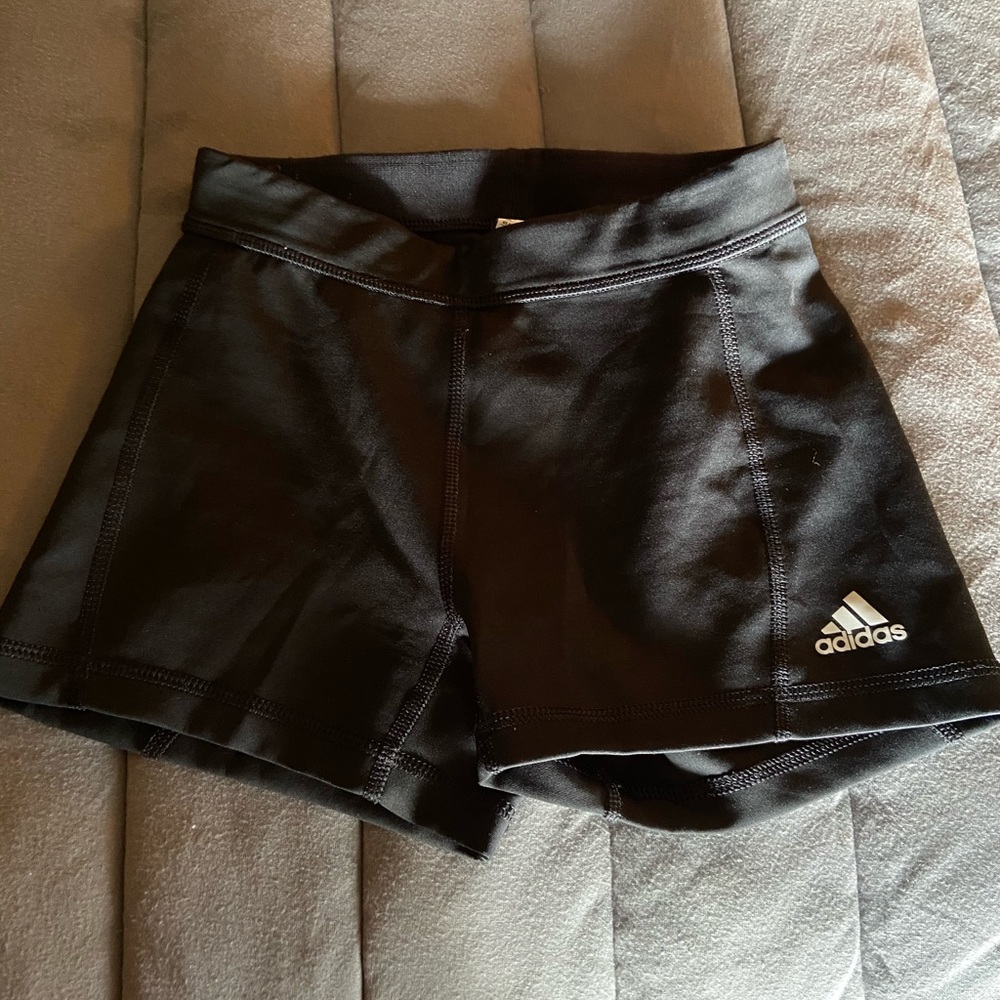 Black Adidas shorts size xs